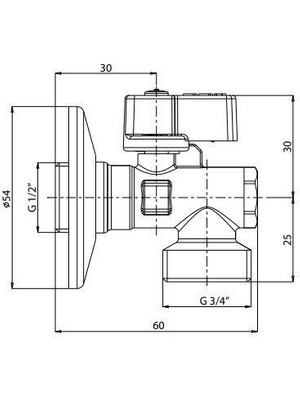 FOMA Eca Filtreli Çamaşır & Bulaşık Makina Musluğu 602111059 Yeni Ürün