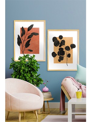 Özcanlar Çerçeve Çerçeveli Çoklu Tablo Çerçeveler Dekorasyon Ev Dekoru Konsept Ikili Ahşap Çerçeve ÖZC-360