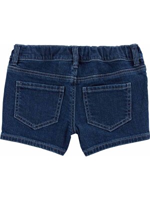 Oshkosh Kız Çocuk Şort Denim Mavi