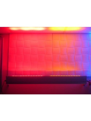 Hazar Led Wallwasher Duvar Boyama LED Aydınlatma 10 cm 3 Watt Kırmızı