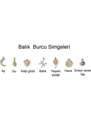 Hepimitu Balık Burcu Gümüş Bileklik BLTG.115