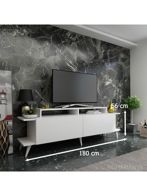 Myniture Ideal Tv Ünitesi Q7012-1 Beyaz