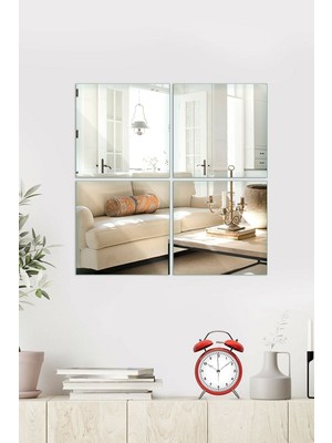 Mirrorline Dekoratif Kareler 25 x 25 cm