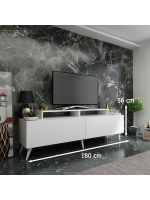 Myniture Ideal Tv Ünitesi Q7010-1 Beyaz