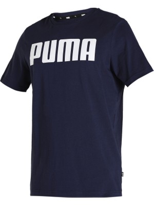 Puma ESSENTIALS Erkek T-shirt Rahat Kesim ve Şık Tasarım ile Günlük Aktiviteler İçin