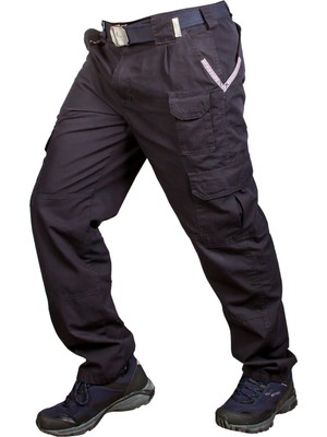 CosyWolf Erkek Lacivert Ripstop Tactical Pantolon
