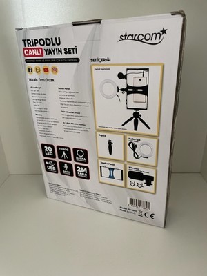 Starcom Tripodlu Canlı Yayın Seti