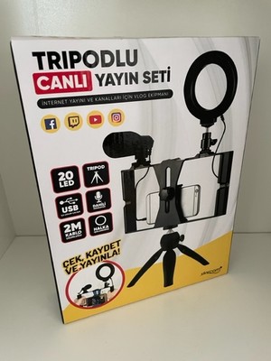 Starcom Tripodlu Canlı Yayın Seti