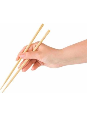 Organik Bambu Çin Çubuğu Chop Sticks 10 Çift