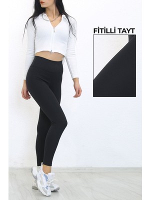 Fitilli Tayt Siyah - 7759.1169.