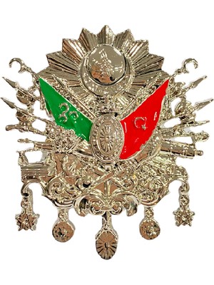 Space Osmanlı Tuğra Vidalı  Küçük Nikel / YACIY04