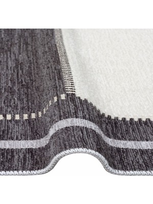 Eko Halı Nk 08 Grey Antrasit Noa Kilim