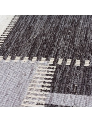 Eko Halı Nk 08 Grey Antrasit Noa Kilim