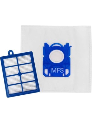 MFS Philips Fc 9080 - 9099 Studio Power Uyumlu 10 Adet Torba ve Filtre Seti