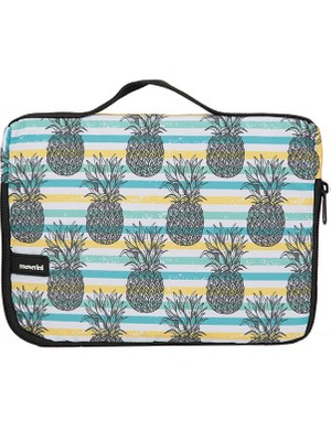 Moserini iPad Air 5 (5. Nesil) 10.9 Inç A2588 A2589 A2591 Smart Slim Desenli Tablet Çantası Tropikal