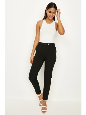 Select Moda Kadın Siyah Pantolon