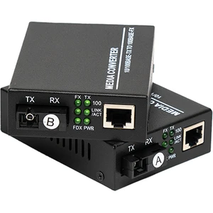 Media Converter 1 Çift Set (100MBPS)