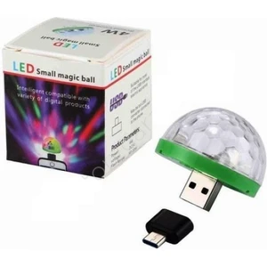 Kobal Business Micro Otg + Mini Sihirli Disko Topu 4W LED USB Küre