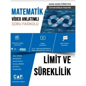 Çap Yayınları Limit ve Süreklilik Konu Anlatımlı Soru Bankası