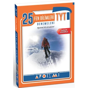 Apotemi Yayınları  TYT Fen Bilimleri 25 Deneme