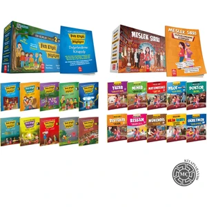 3.ve 4. Sınıf  Yeni Hikaye Fen Köyü Büyüyor 2 (10 Kitap) + Meslek Sırrı (10 Kitap)