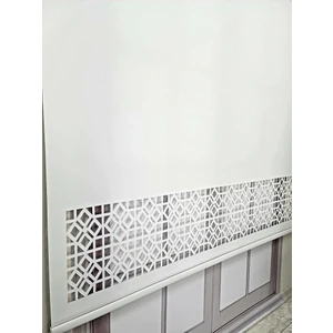 Stor Perde Desenli Lazer Kesim Kalın Kumaşlı ML104