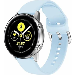 Xiaomi Watch S1 ve S1 Active Silikon Kordon 22 mm Uyumlu (Açık Mavi)
