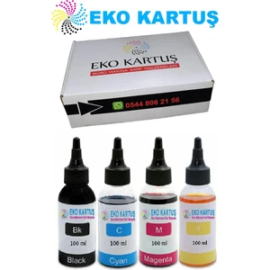Eko Kartuş Epson Ecotank L365 (T664) Set Muadil Mürekkep