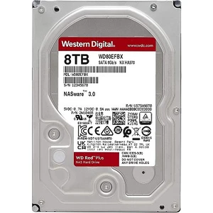 Wd 3.5 Red Plus 8tb 5400RPM 256MB Sata3 Nas HDD 80EFBX (7/24)