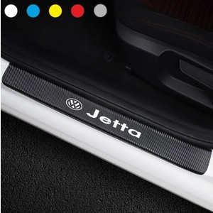 Volkswagen Jetta   Için Bagaj ve Kapı Eşiği Karbon Oto Sticker
