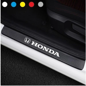 Honda   Için Bagaj ve Kapı Eşiği Karbon Oto Sticker