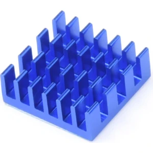 Pasif Chipset Soğutucu 1.4x1.4x6 mm Alüminyum Soğutucu Mavi