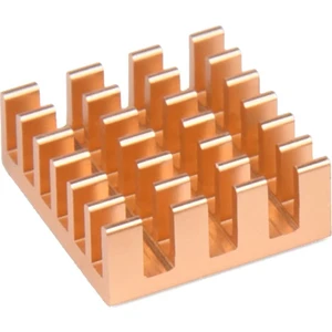 Pasif Chipset Soğutucu 1.4x1.4x6 mm Alüminyum Soğutucu Gold