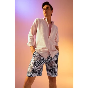 Slim Fit Uzun Kollu %100 Pamuk Gömlek R1680AZ22SP