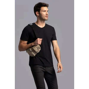 Slim Fit V Yaka Basic Tişört M7668AZ22SP