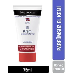 Parfümsüz Norveç Formülü El Kremi Parfümsüz 75 Ml Kofreden Ayrılma 3574661543864