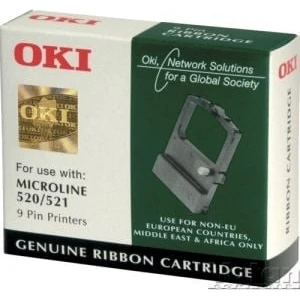 Oki Microline ML-520-ML-521 Orijinal Siyah Şerit  Oki ML520