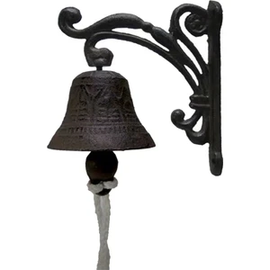 Demir Kapı Çanları Asılı Bahçe Çan Dekor (Yurt Dışından)
