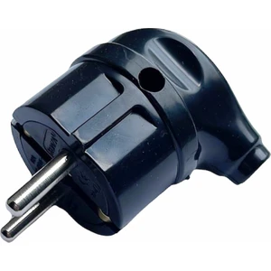 L Tipi Topraklı Fiş Siyah