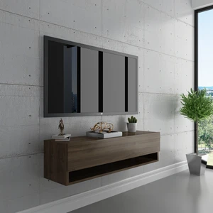 Duvara Monte Tv Sehpası Ceviz S6101-2