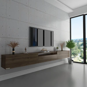 Duvara Monte Tv Sehpası Ceviz S6109-2