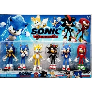 Oyuncak Süper Sonic Figür ve Arkadaşları 6lı Supersonic Metalsonic Figürleri