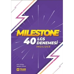 Team Elt Publishing 8. Sınıf LGS İngilizce Milestone 40 Deneme - Arzu Turkay