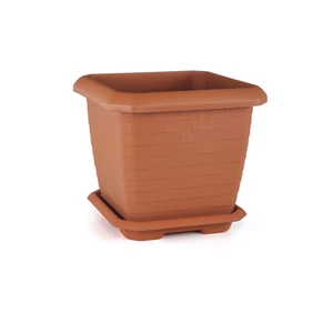Ucuz Marketim Hisar Kare Saksı 25,5 Lt Kiremit