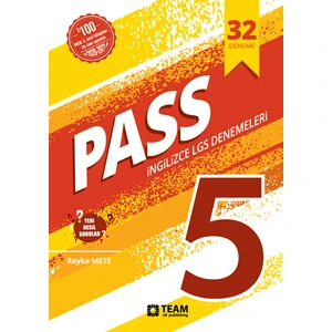 Team Elt Publishing Pass 5 - 32 Adet Nesil LGS Deneme Sınavı