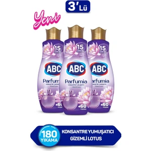 Abc Konsantre Yumuşatıcı Parfumia Gizemli Lotus 1440 ml x 3