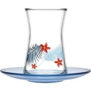 12 Parça Tropik Çay Seti