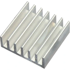 Pasif Chipset Soğutucu 1.4*1.4.*6 mm Alüminyum Soğutucu Gri