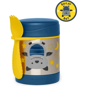 Skip Hop Paslanmaz Çelik Mama Saklama ve Taşıma Termosu 2 Parça Set