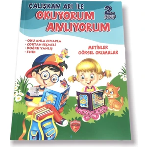 Çalışkan Arı Yayınları 2.Sınıf Okuyorum Anlıyorum